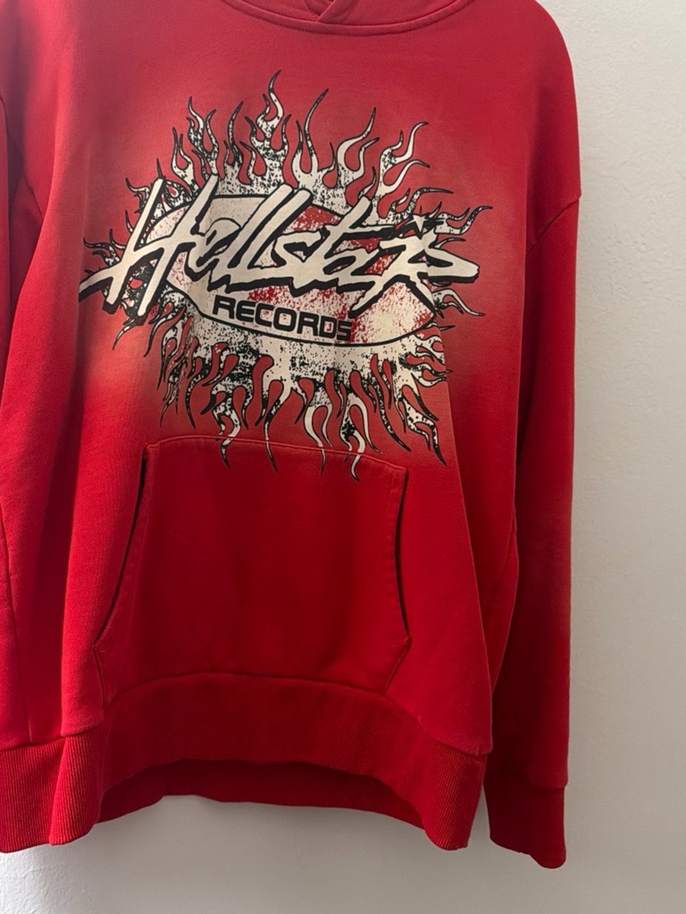 Red Hellstar Records Graphic Hoodie - Brand Unspecified